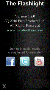 game pic for Pico Brothers The Flashlight + SOS S60v3 SymbianOS9 x Life Saver App S60 3rd  S60 5th
